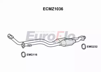 Катализатор (EuroFlo: ECMZ1036)