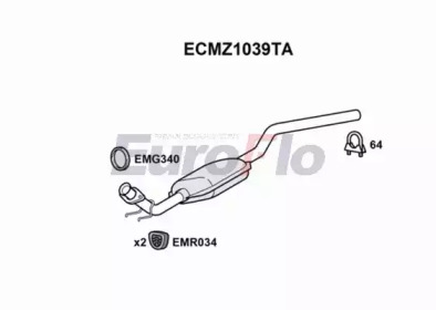 Катализатор (EuroFlo: ECMZ1039TA)