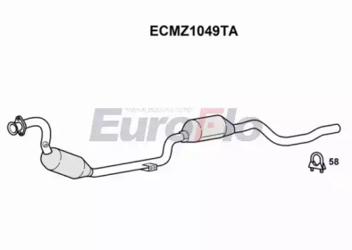 Катализатор (EuroFlo: ECMZ1049TA)