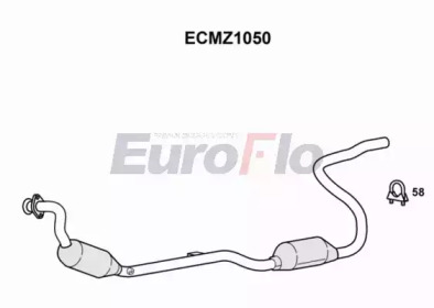 Катализатор (EuroFlo: ECMZ1050)