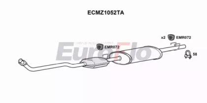 Катализатор (EuroFlo: ECMZ1052TA)