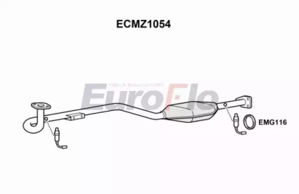 Катализатор (EuroFlo: ECMZ1054)