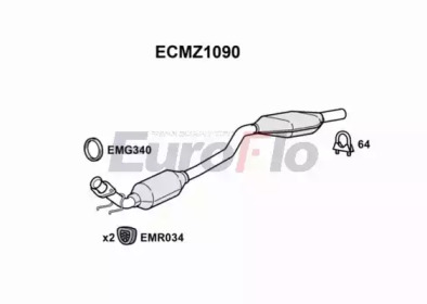 Катализатор (EuroFlo: ECMZ1090)