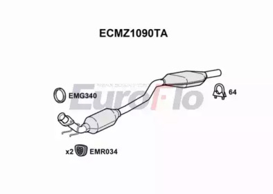 Катализатор (EuroFlo: ECMZ1090TA)