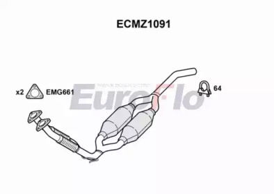 Катализатор (EuroFlo: ECMZ1091)