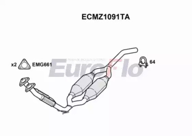 Катализатор (EuroFlo: ECMZ1091TA)