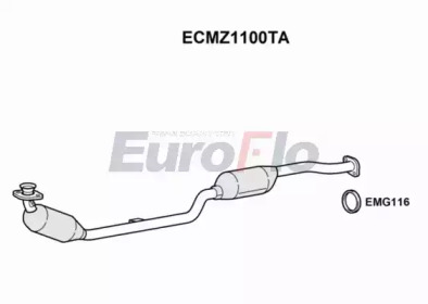 Катализатор (EuroFlo: ECMZ1100TA)