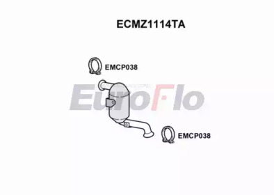 Катализатор (EuroFlo: ECMZ1114TA)