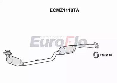 Катализатор (EuroFlo: ECMZ1118TA)