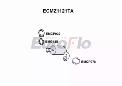 Катализатор (EuroFlo: ECMZ1121TA)