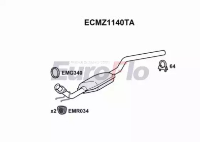 Катализатор (EuroFlo: ECMZ1140TA)