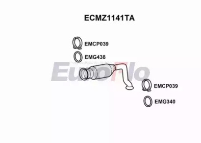 Катализатор (EuroFlo: ECMZ1141TA)