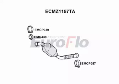 Катализатор (EuroFlo: ECMZ1157TA)