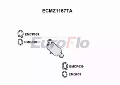 Катализатор (EuroFlo: ECMZ1167TA)