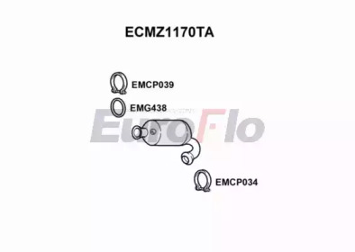 Катализатор (EuroFlo: ECMZ1170TA)