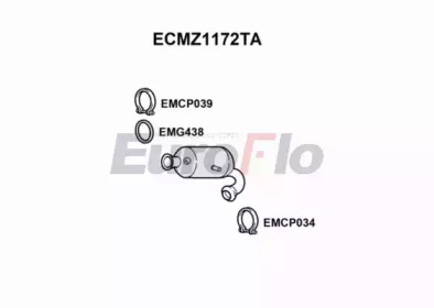 Катализатор (EuroFlo: ECMZ1172TA)