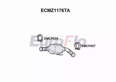 Катализатор (EuroFlo: ECMZ1176TA)