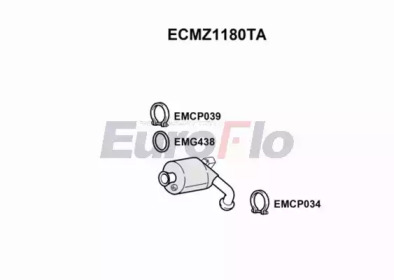 Катализатор (EuroFlo: ECMZ1180TA)