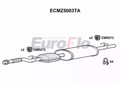 Катализатор (EuroFlo: ECMZ5003TA)