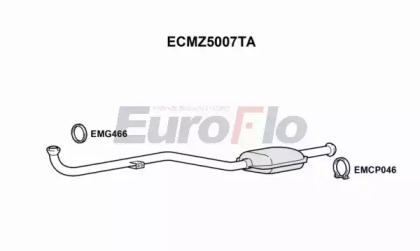 Катализатор (EuroFlo: ECMZ5007TA)