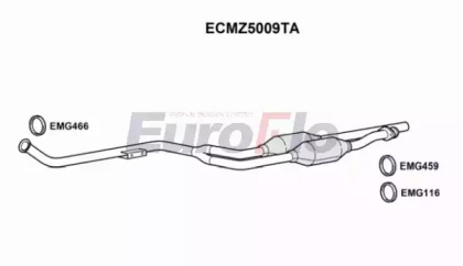 Катализатор (EuroFlo: ECMZ5009TA)