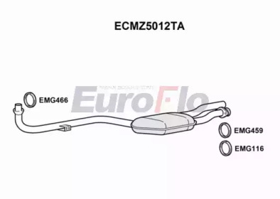 Катализатор (EuroFlo: ECMZ5012TA)