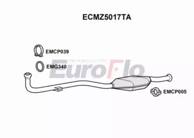 Катализатор (EuroFlo: ECMZ5017TA)