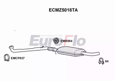 Катализатор (EuroFlo: ECMZ5018TA)