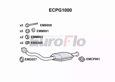 Катализатор (EuroFlo: ECPG1000)