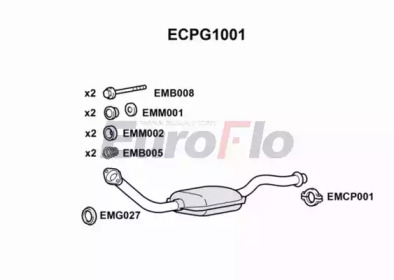 Катализатор (EuroFlo: ECPG1001)