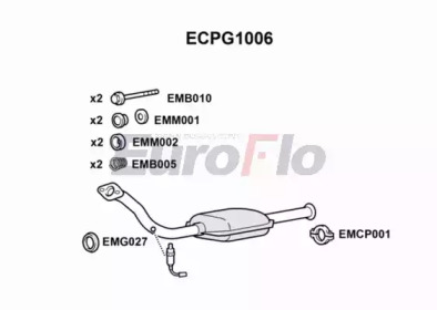 Катализатор (EuroFlo: ECPG1006)