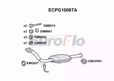 Катализатор (EuroFlo: ECPG1006TA)