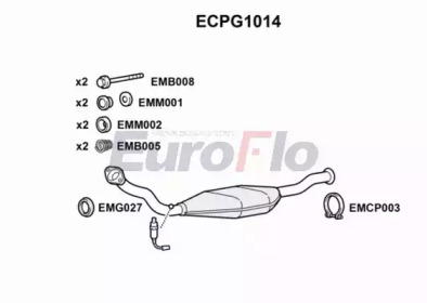 Катализатор (EuroFlo: ECPG1014)