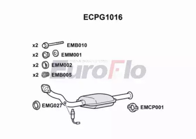 Катализатор (EuroFlo: ECPG1016)