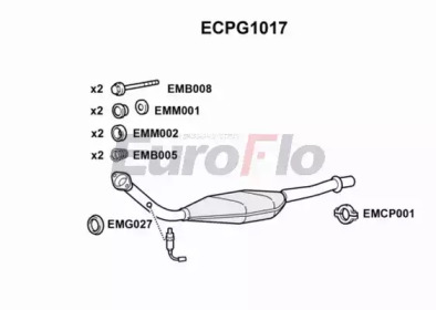 Катализатор (EuroFlo: ECPG1017)