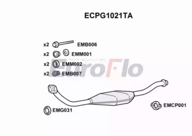 Катализатор (EuroFlo: ECPG1021TA)