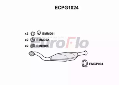 Катализатор (EuroFlo: ECPG1024)