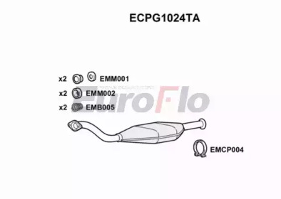 Катализатор (EuroFlo: ECPG1024TA)