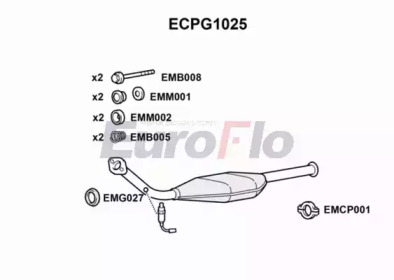 Катализатор (EuroFlo: ECPG1025)