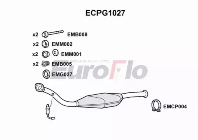 Катализатор (EuroFlo: ECPG1027)