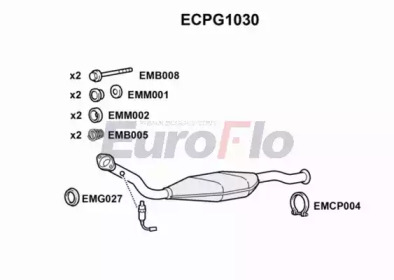 Катализатор (EuroFlo: ECPG1030)