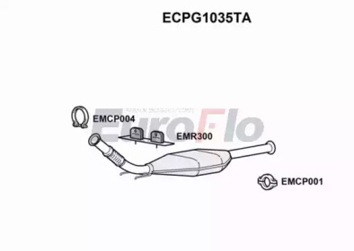 Катализатор (EuroFlo: ECPG1035TA)