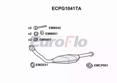 Катализатор (EuroFlo: ECPG1041TA)