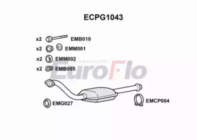 Катализатор (EuroFlo: ECPG1043)