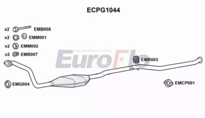 Катализатор (EuroFlo: ECPG1044)