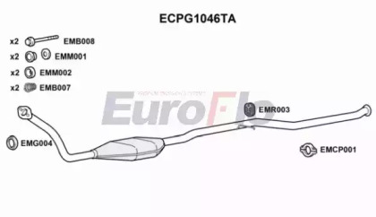 Катализатор (EuroFlo: ECPG1046TA)