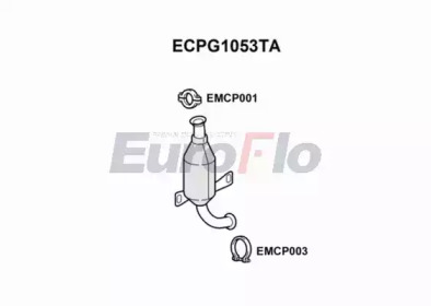 Катализатор (EuroFlo: ECPG1053TA)