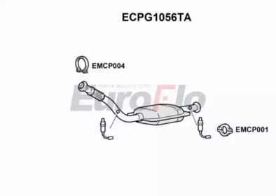 Катализатор (EuroFlo: ECPG1056TA)