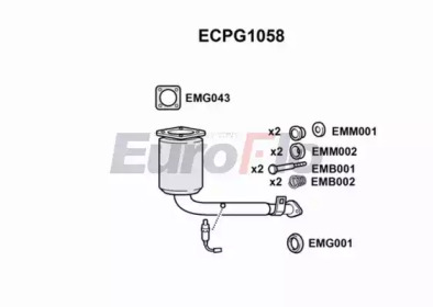 Катализатор (EuroFlo: ECPG1058)