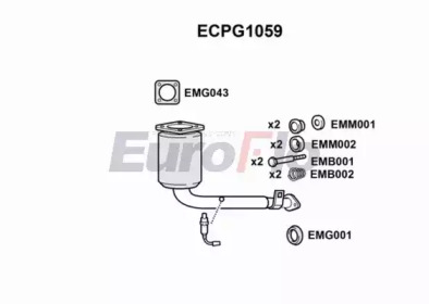 Катализатор (EuroFlo: ECPG1059)